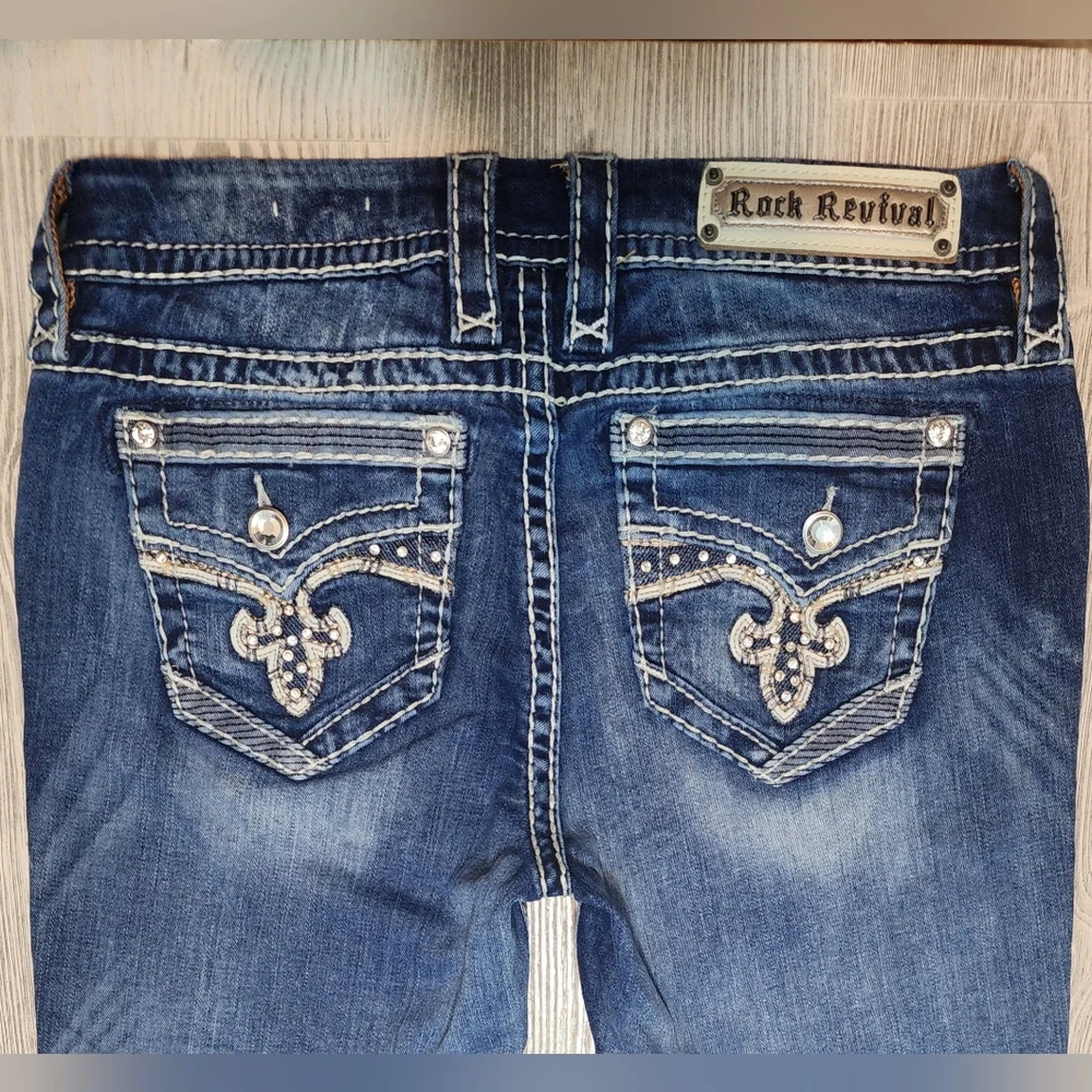 Rock Revival easy skinny jeans - Picture 8 of 10